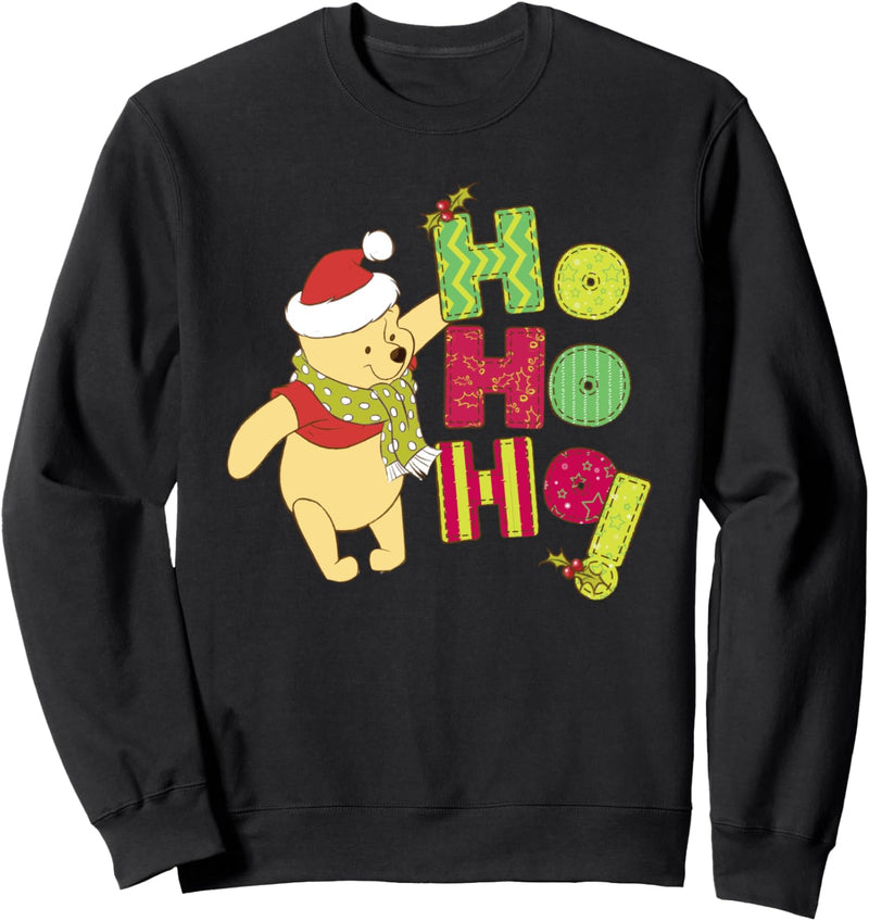 Weihnachten Winnie The Pooh Ho Ho Ho Scarf Sweatshirt