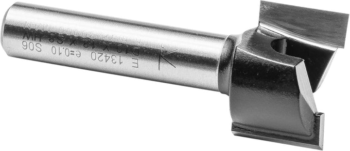 ENT 13420 Planfräser HW, Schaft (S) 8 mm, Durchmesser (D) 19 mm, NL 12 mm, SL 32 mm, GL 44 mm SL=19