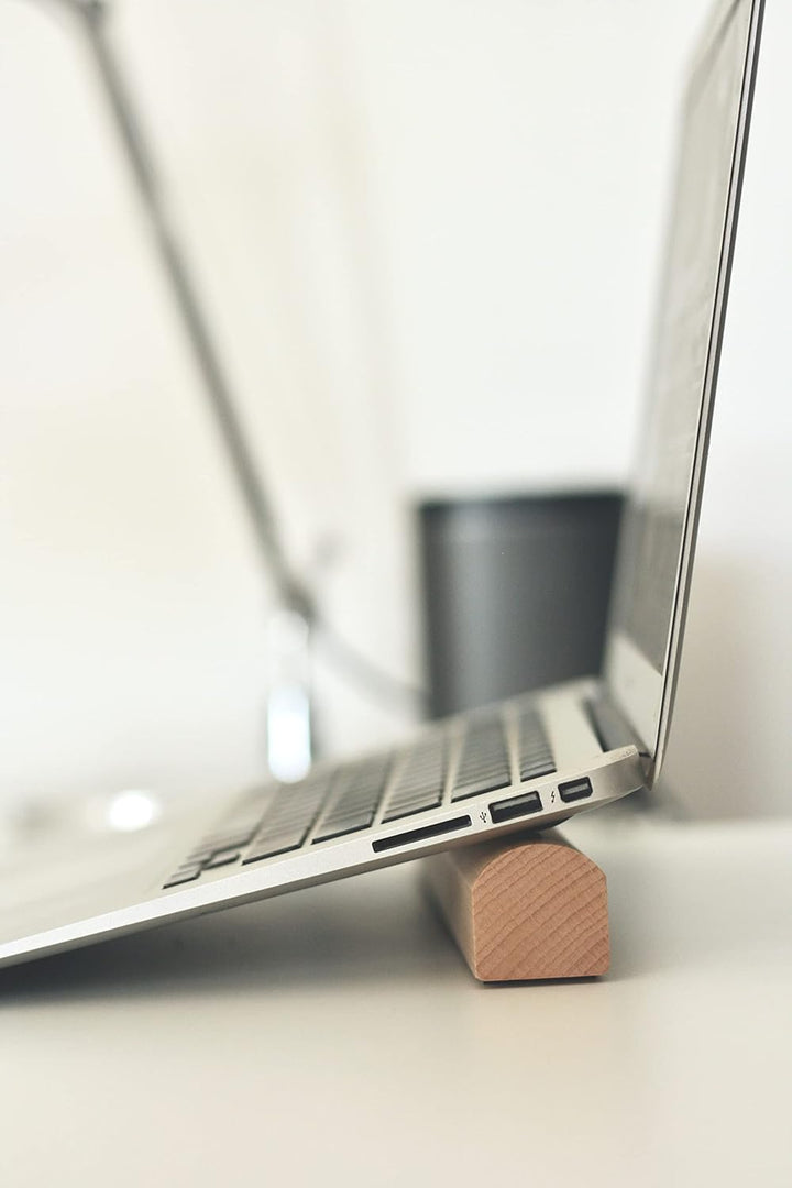 anaan Minus Laptop Ständer Holz Tragbar PC Ständer Notebook Ständer Kompatibel mit MacBook Pro/Air H