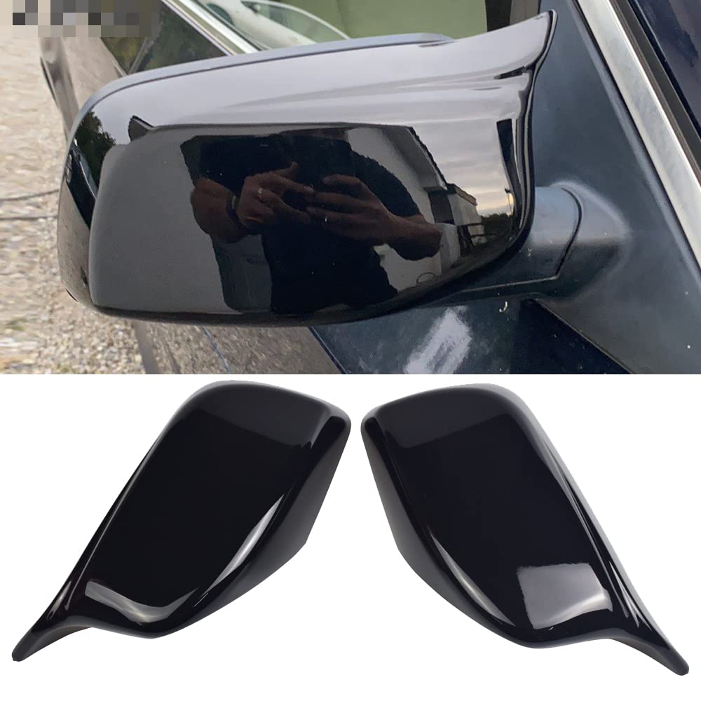 Auto Spiegelkappen, 1 Paar Auto Tür Aussenspiegelkappe Rückspiegelkappe Seitenspiegel Abdeckungen fü