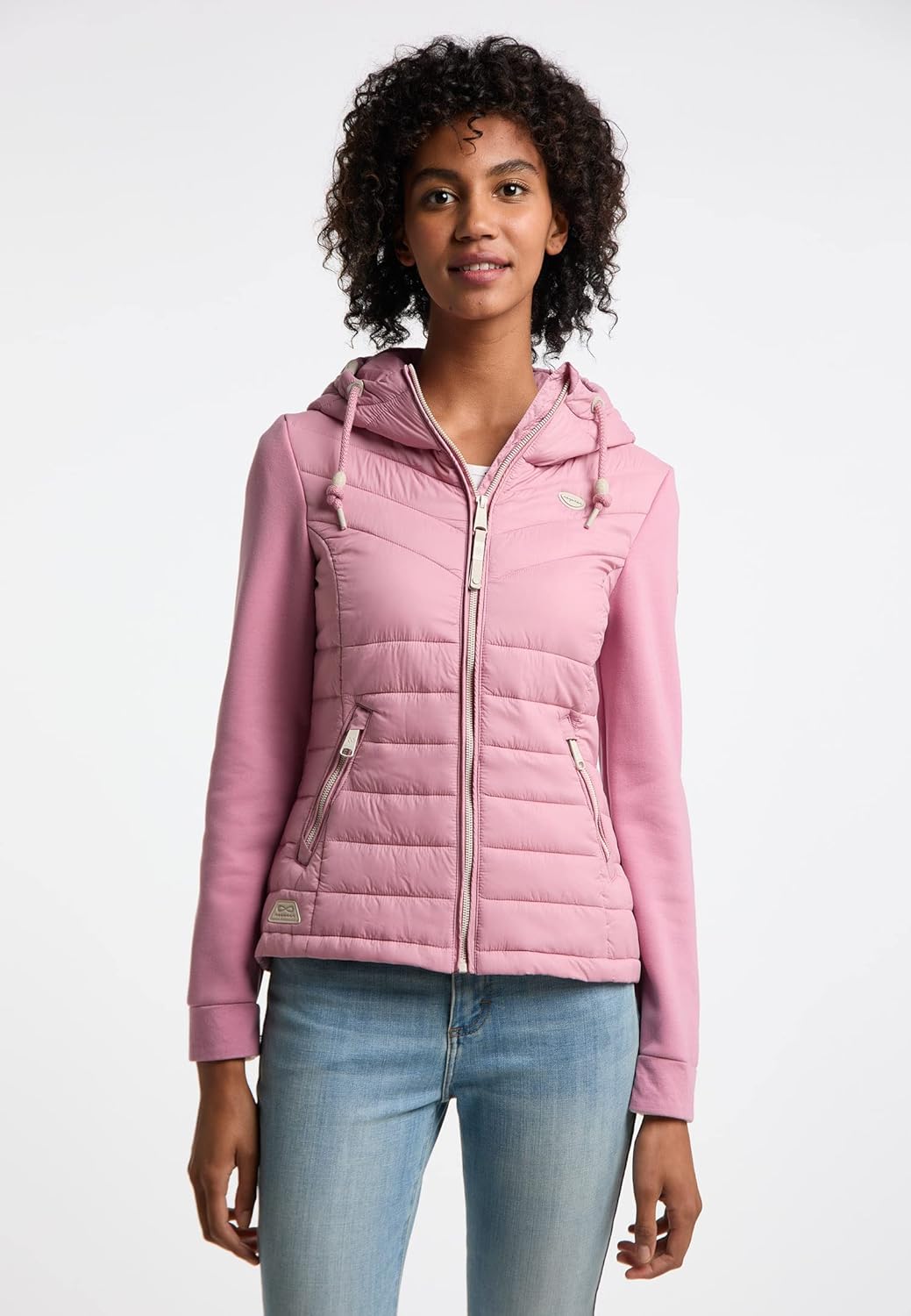 Ragwear LUCINDA Damen Jacke L DUSTY PINK, L DUSTY PINK