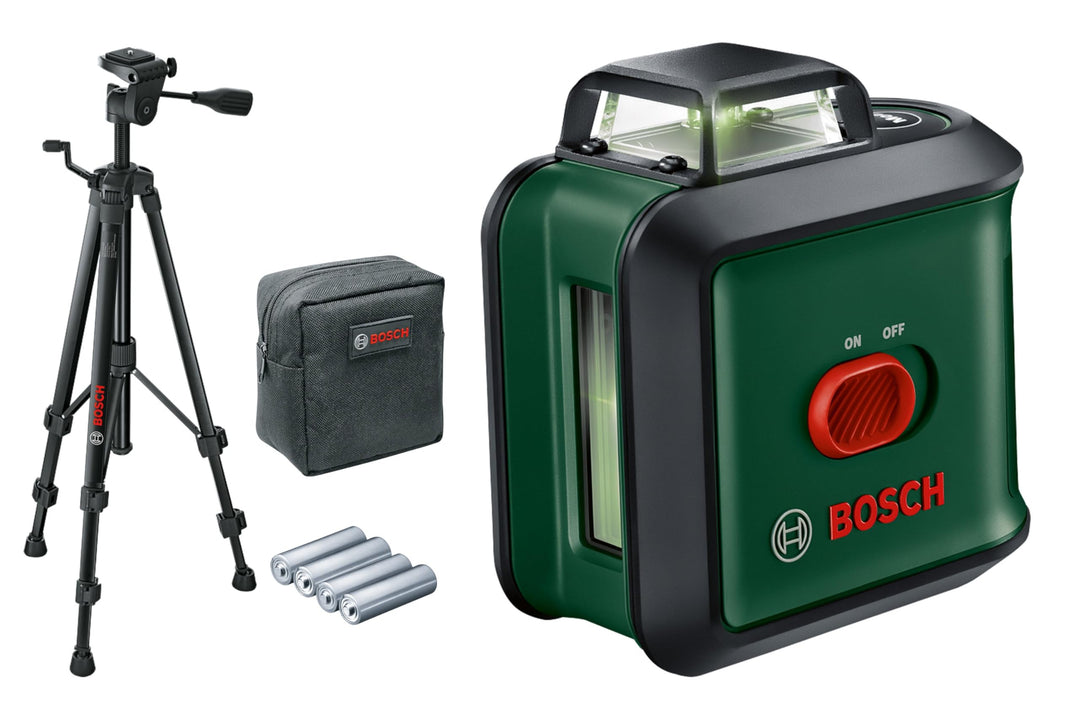 Bosch Home and Garden Bosch Kreuzlinienlaser UniversalLevel 360 mit Premium-Stativ (vertikale + hori
