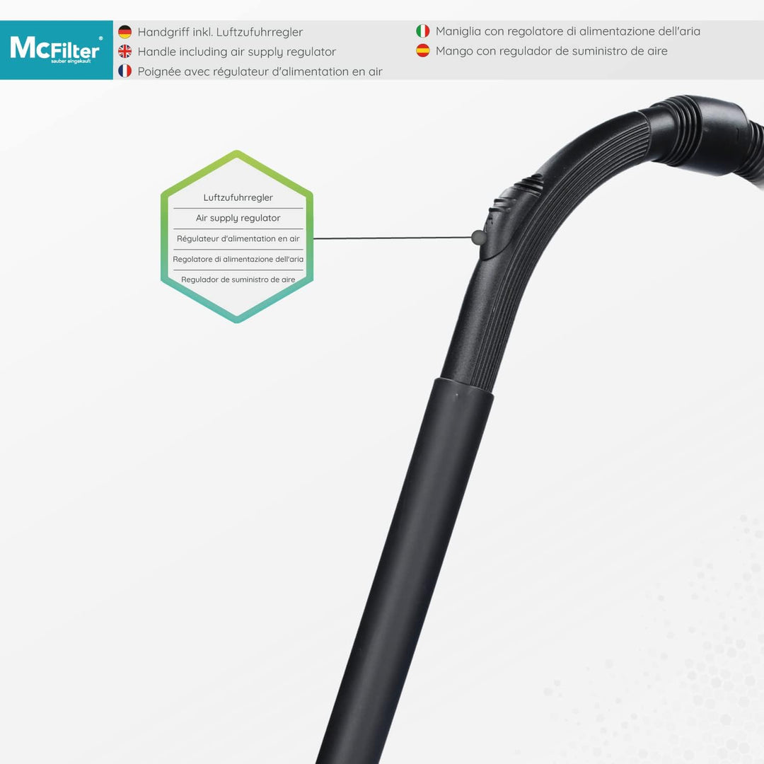 McFilter 2-5m div. Längen, Saugschlauch für Kärcher Staubsauger für alle Serien von A WD WD1 WD2 WD3