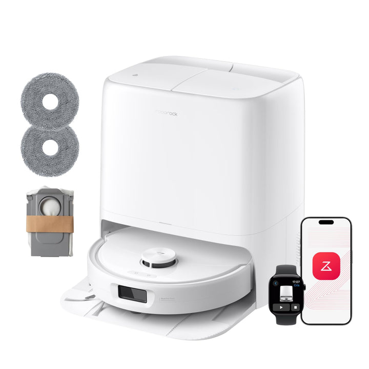 roborock Qrevo 2 Pro Saugroboter mit Wischfunktion, 25.000 Pa Saugkraft | Dual Anti-Tangle-System, A