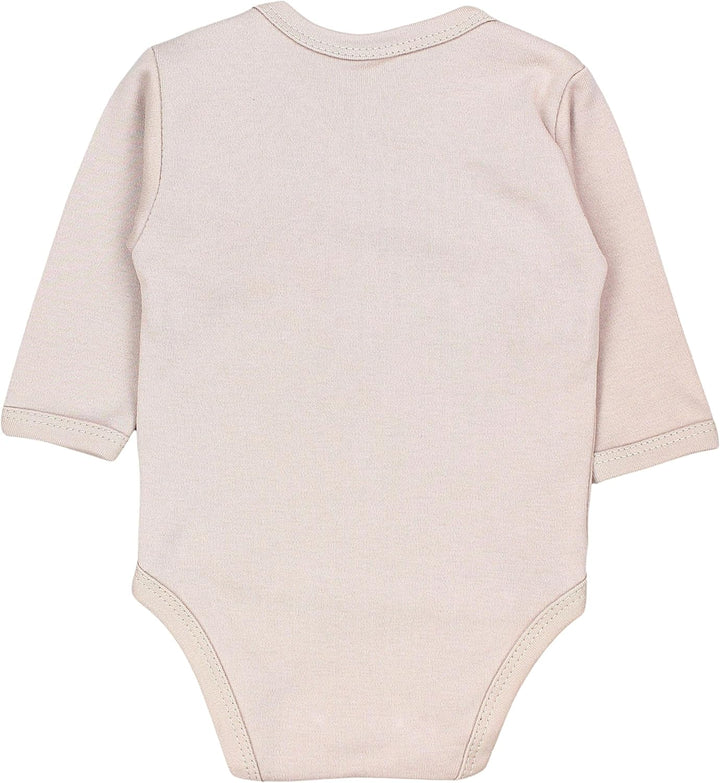 TupTam Baby Body Langarm – Wickelbody Langarm im 5er Pack aus Baumwolle für Mädchen und Jungen 62 Bä