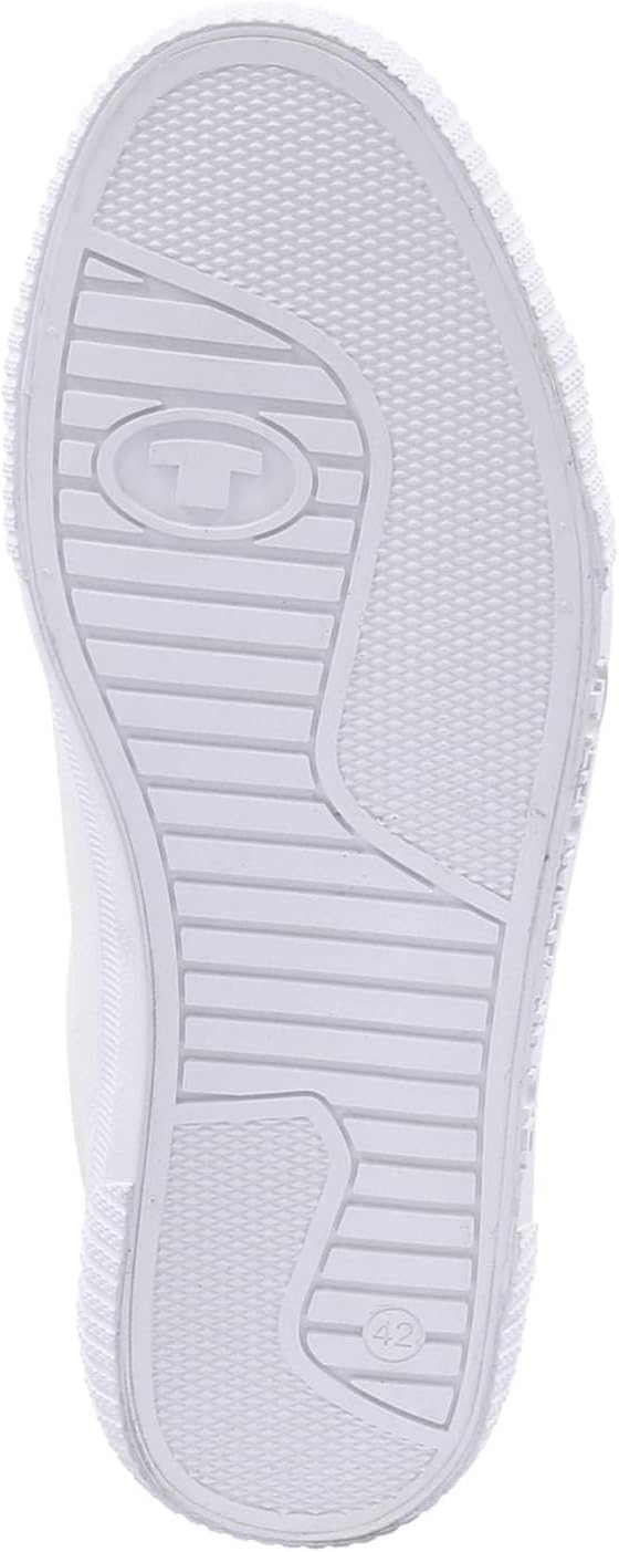 TOM TAILOR Herren 7480040005Sneaker 41 EU Weiss, 41 EU Weiß
