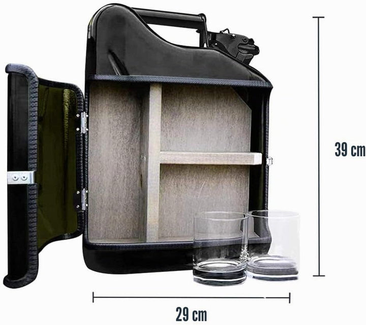 mikamax Kanister - Geschenkset - Getränkehalter - Weinlagerung - Weinlagerung - Vatertagsgeschenk -