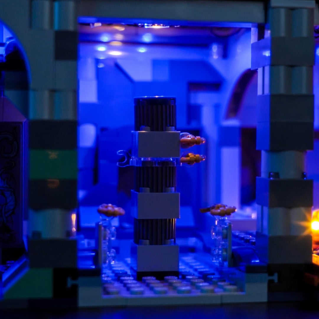 Fernbedienung Licht-Kit Kompatibel mit Lego 76454 Hogwarts Castle: The Main Tower (Kein Modell), Led