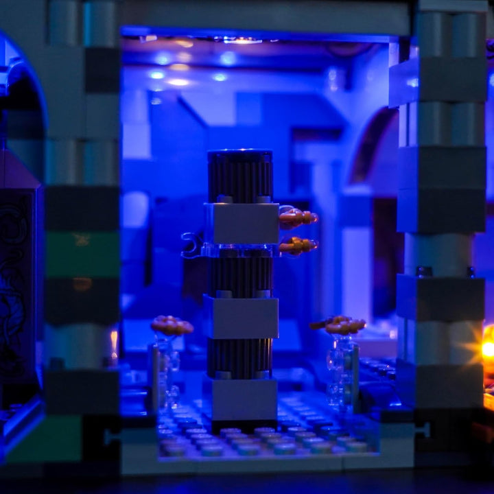 Fernbedienung Licht-Kit Kompatibel mit Lego 76454 Hogwarts Castle: The Main Tower (Kein Modell), Led