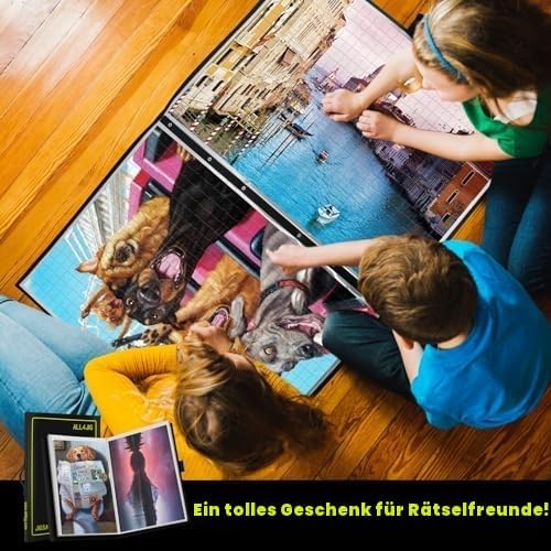ALL4JIG Aufbewahrungsmappe für Enthusiasten | Platzsparender Organizer für Erwachsene | Fasst 20 Puz