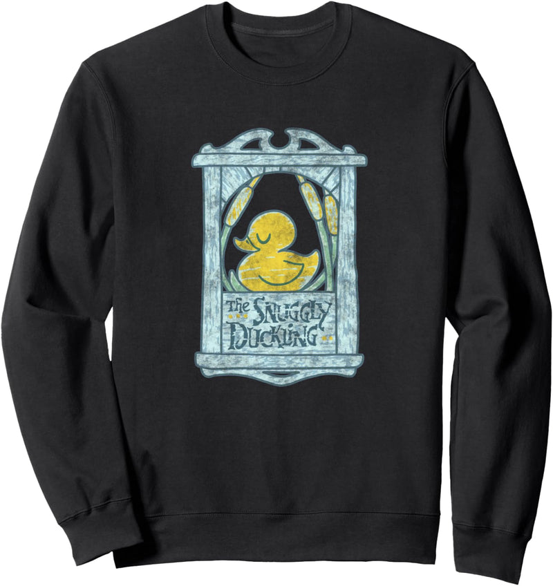 Disney Tangled The Snuggly Duckling Sign Sweatshirt