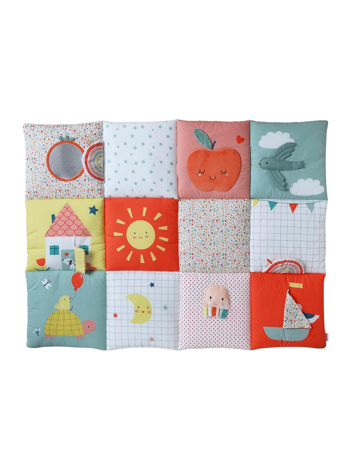 VERTBAUDET Baby Activity-Decke rot/mehrfarbig das süsse leben, rot/mehrfarbig das süsse leben