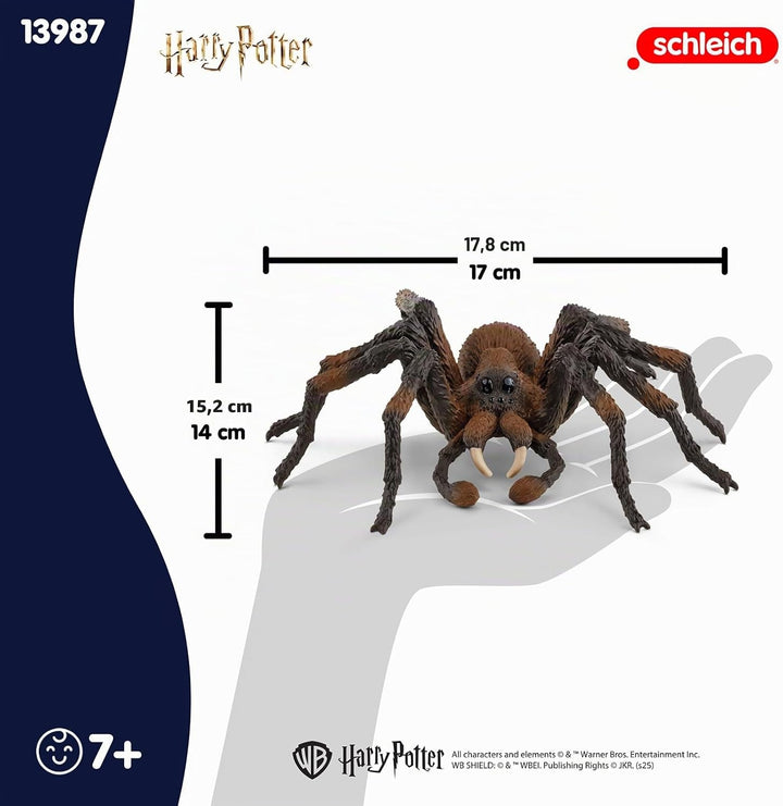 SCHLEICH Harry Potter | Aragog 13987 | Spinnenfigur mit 8 Augen | als Harry Potter Deko oder Sammelf