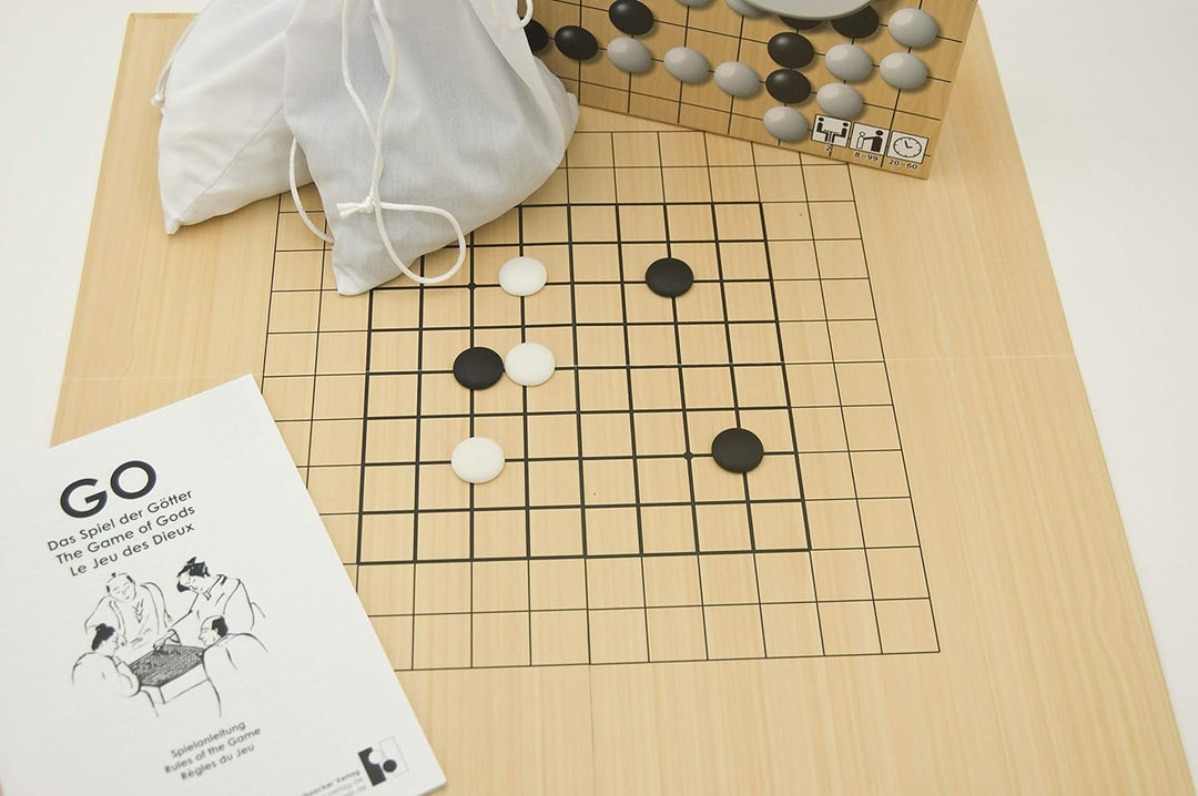 Hebsacker Verlag - Go. Das Spiel der Götter (Go-Spiel mit DREI Brettgrössen)