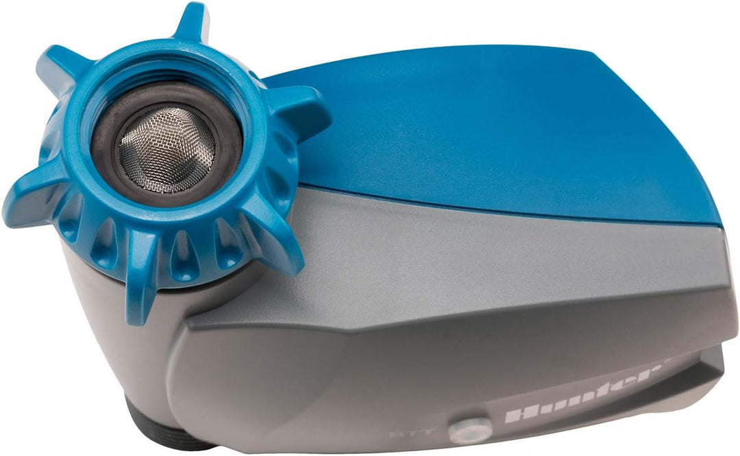 Hunter Batteriebetriebene Bluetooth Timer Station mit App Steuerung, Grau-Blau