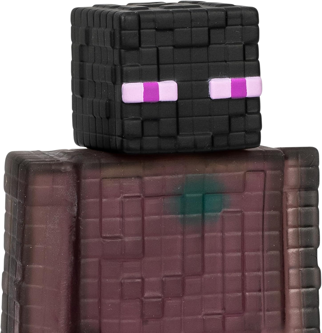 Heroes of Goo Jit Zu – Dehnbare Minecraft-Figuren, Enderman mit Enderperle zum Sammeln, einzigartige