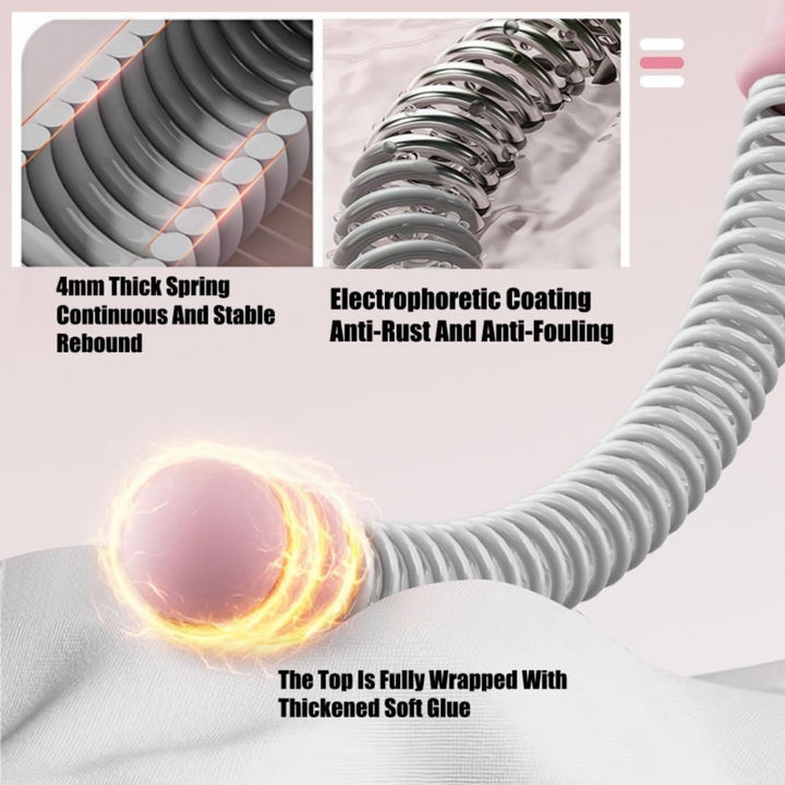 Verstellbares Ropeless Battle Rope,Tragbare Gewichtete Seile ohne Seil,Platzsparendes Hausgymgerät f
