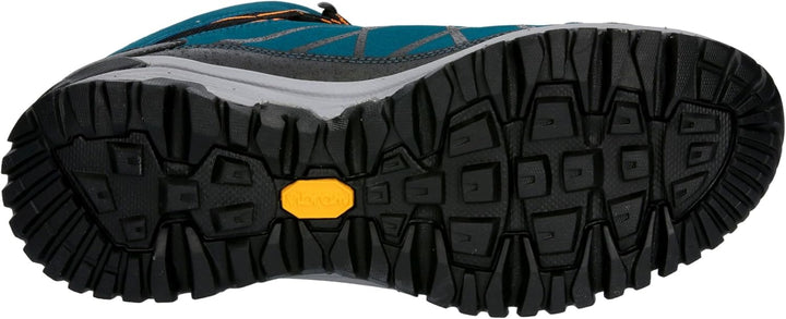 Brütting Unisex Kansas High Traillaufschuhe, Petrol Schwarz Orange