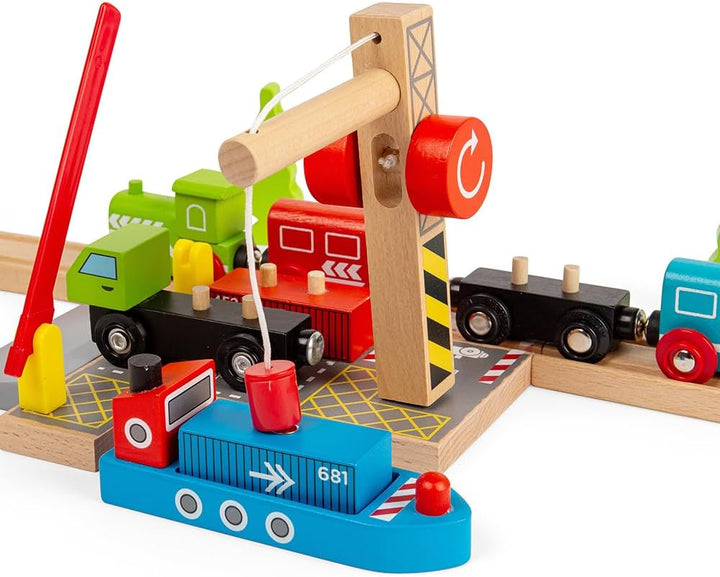 Bigjigs Rail Containerterminal