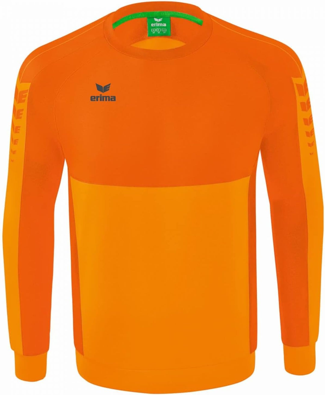 Erima Unisex Casual Six Wings Sweatshirt S New Orange/Orange, S New Orange/Orange