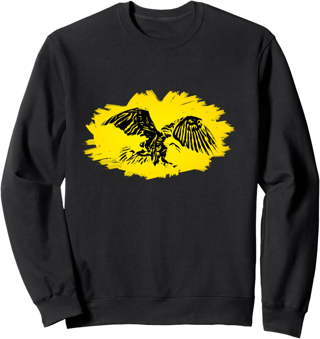 Adler Motiv Raubvogel Sweatshirt