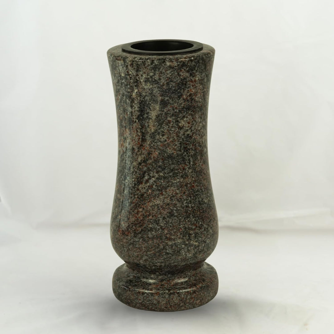 designgrab Taille-medium Grabvase aus Granit Himalaya