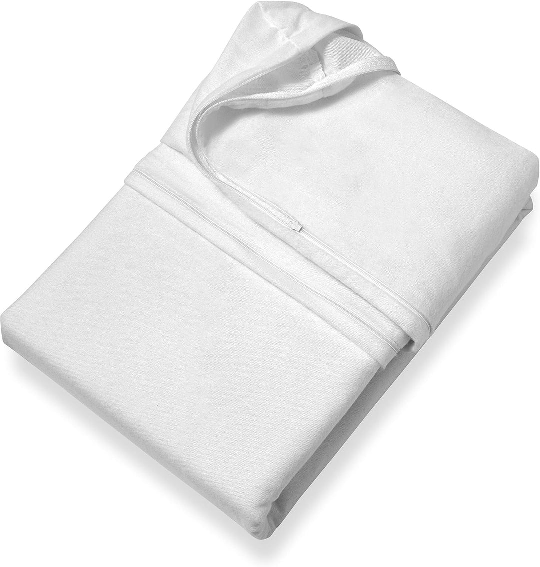 Setex Matratzenschutz, baumwolle, Weiss, 140 x 200 cm Weiss 140 x 200 cm, Weiss 140 x 200 cm