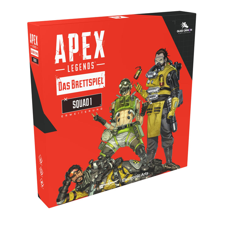 Apex Legends: Das Brettspiel – Squad 1 Erweiterung – 6 Neue Legenden mit Miniaturen, Karten & Spezia