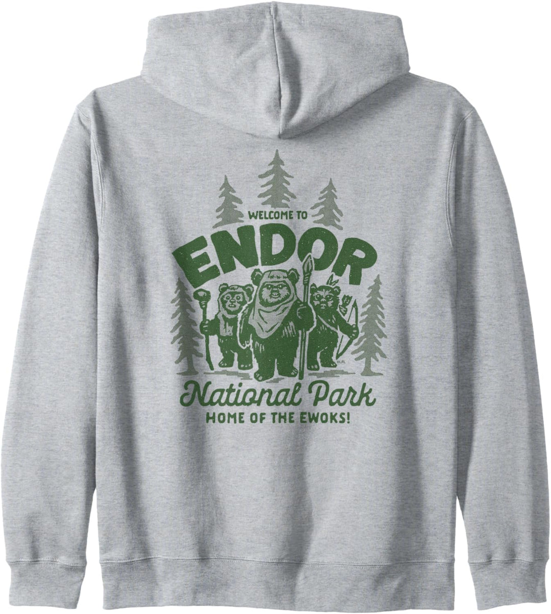 Star Wars Travel Vacation Endor National Park Ewoks Kapuzenjacke