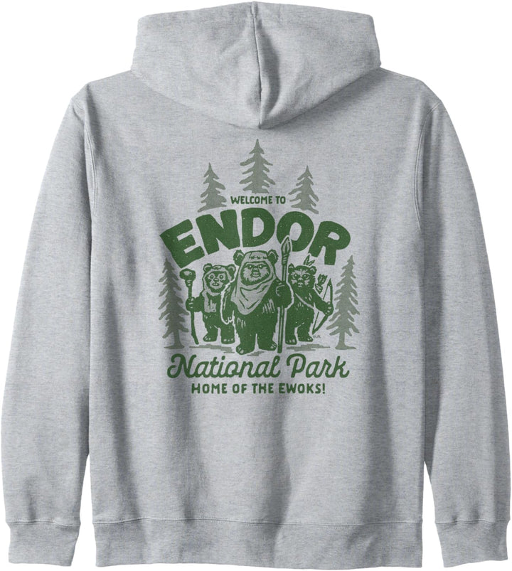 Star Wars Travel Vacation Endor National Park Ewoks Kapuzenjacke