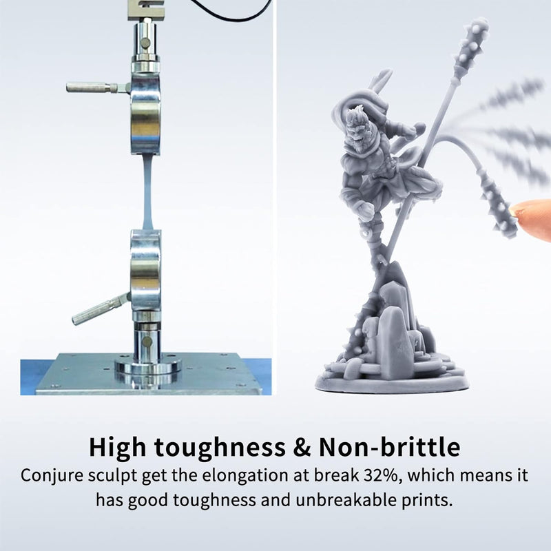 Chitu Systems Conjure Sculpt Resin, 3D-Drucker-Harz mit hoher Detailgenauigkeit, bestes Harz für Min