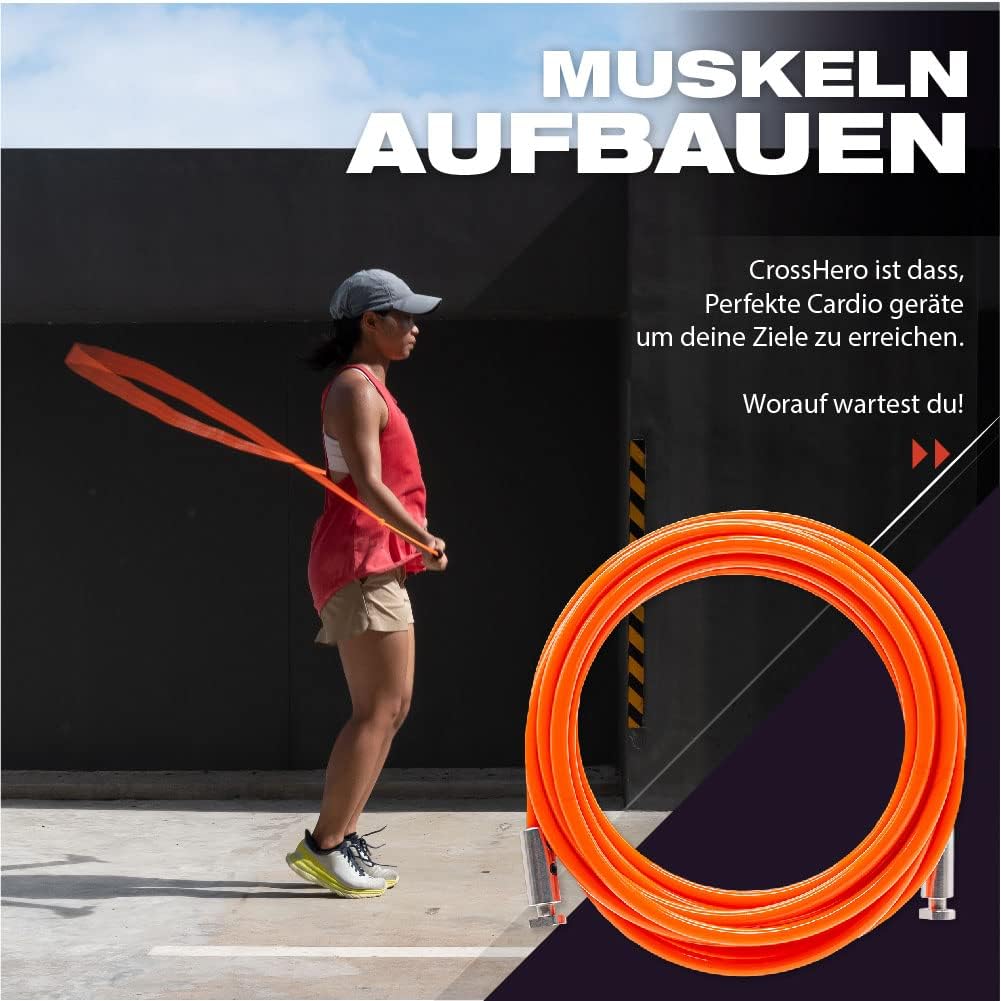 4athletics Premium Springseil Lightweight Set Springseil zum Ganzkörpertraining L - Bis Grösse 189 C