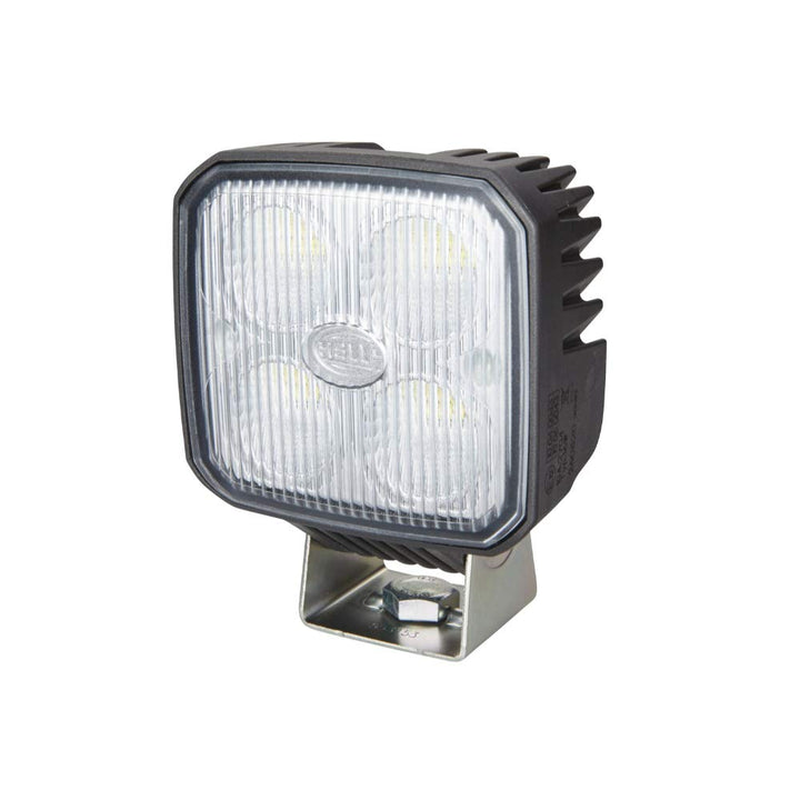 HELLA - LED-Arbeitsscheinwerfer - Q90 compact - 12/24V - 1200lm - Anbau/geschraubt - schwenkbarer Mo