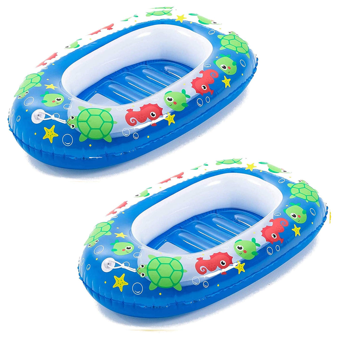 Bestway aufblasbares Schlauchboot für Kinder Kiddie Raft, 102 x 69 cm, 2X Blau