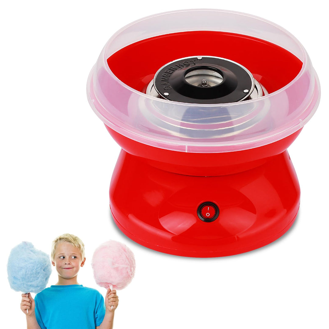 Zuckerwattemaschine,450 W Einfach Zu Bedienendes Zuckerwattegerät,Zuckerwatte Maschine,Retro Cotton