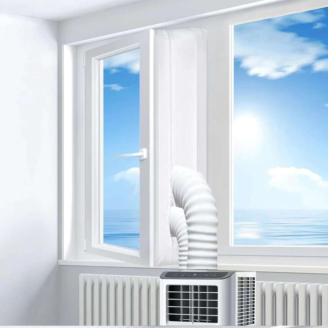 500CM Fensterabdichtung für Mobile Klimageräte, Klimaanlagen, Wäschetrockner, Ablufttrockner, Fenste