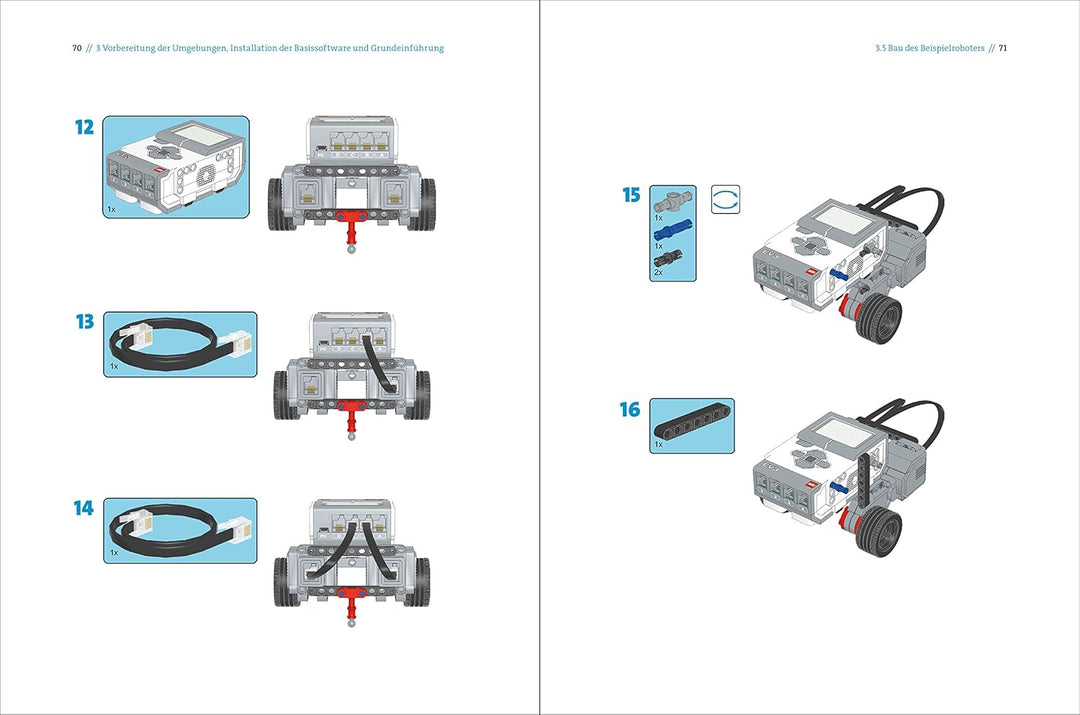 LEGO® MINDSTORMS® programmieren: Robotikprogrammierung mit grafischen Blöcken, Basic und Java für LE