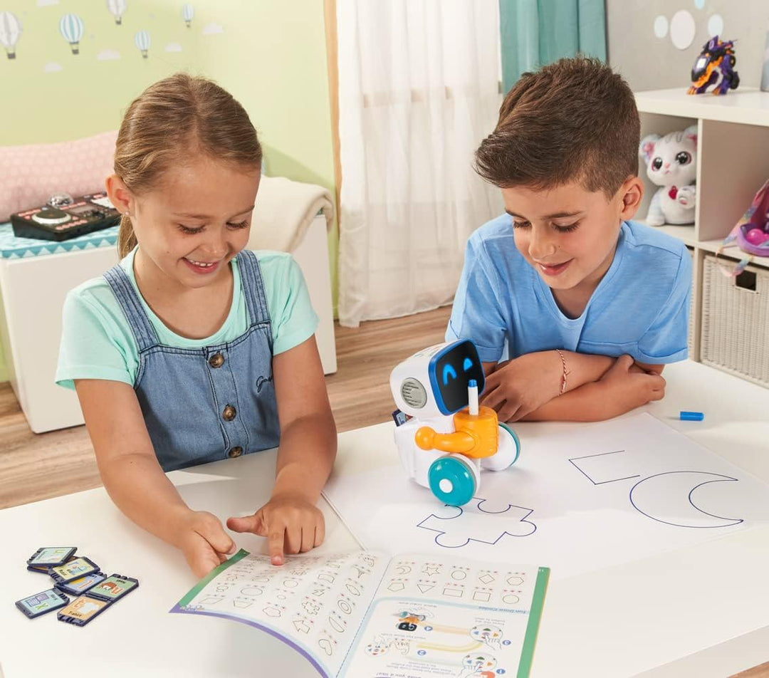 VTech Codi, der clevere Mal-Roboter – Interaktiver Freund, der sich von allein bewegt und mit dem St