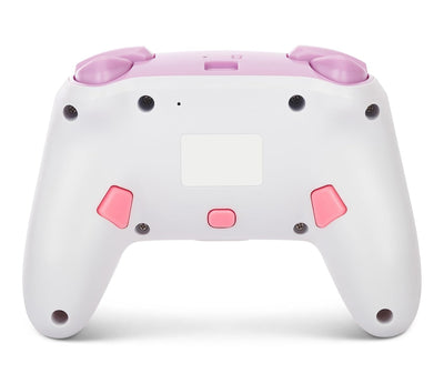 Verbesserter Kabelloser PowerA-Controller für Nintendo Switch - Prinzessin-Peach-Plaid, Nintendo Swi