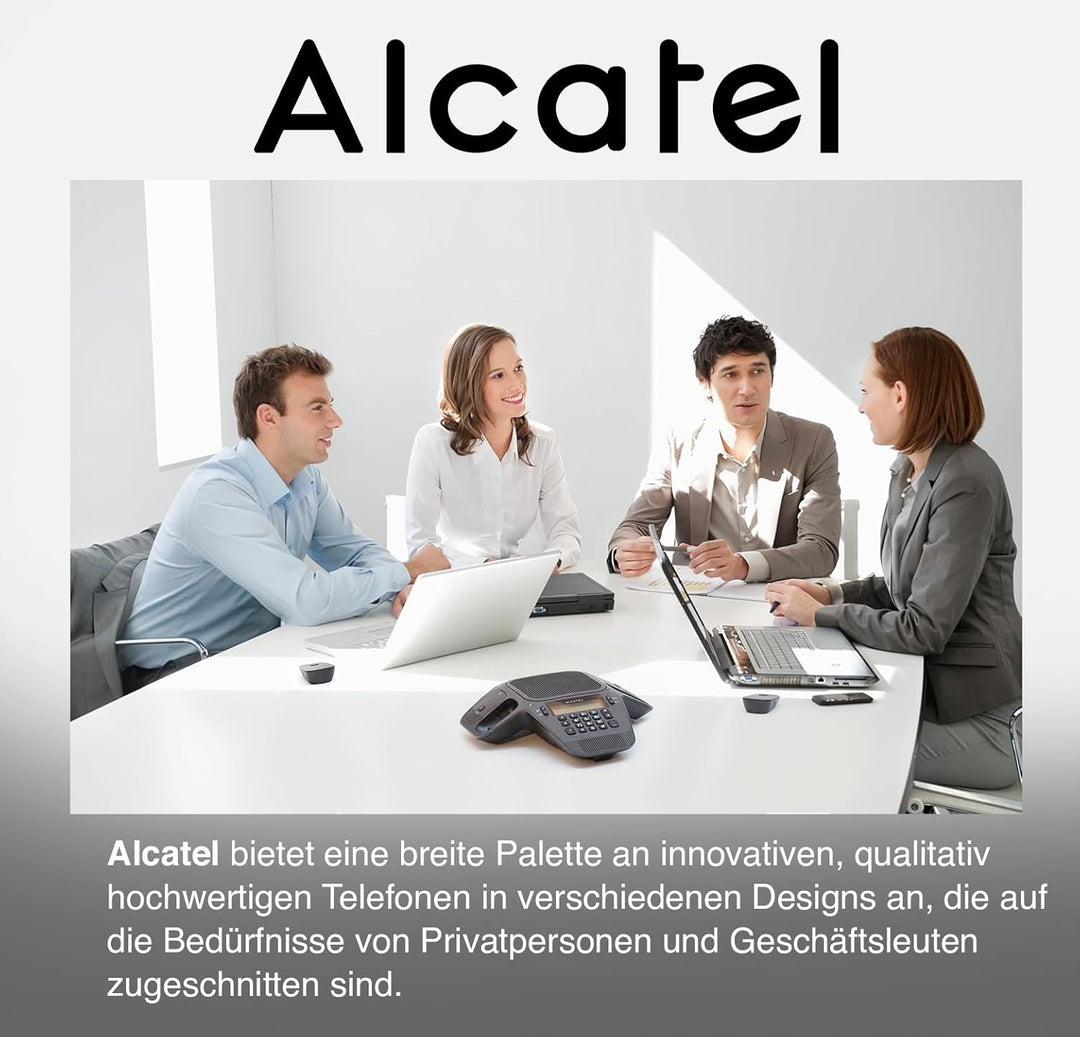 Alcatel Conference 1500 Konferenztelefon DECT inkl. Mobilteil Schwarz, ATL1412741
