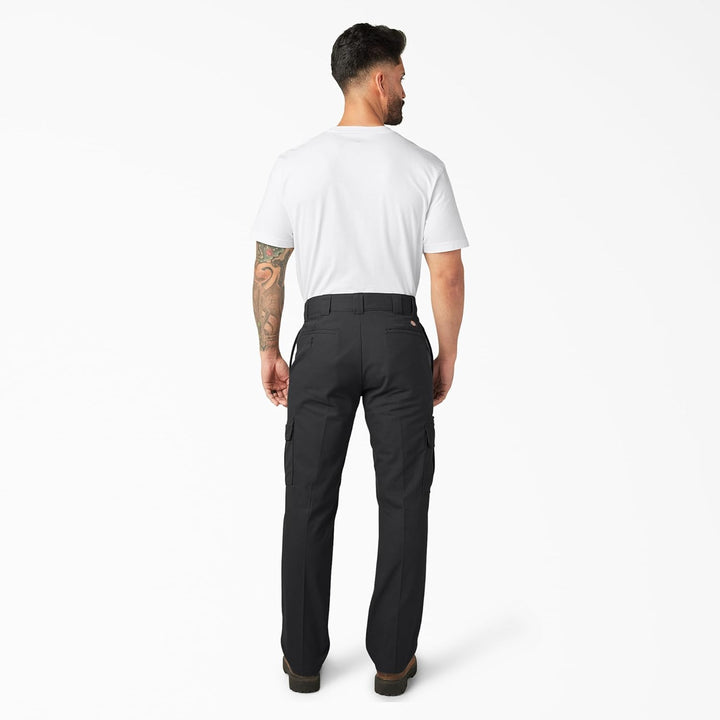 Dickies Herren Pant روللل De Sarja Reta Regular Straight Stretch Twill Cargo Hose 30W / 30L Schwarz,