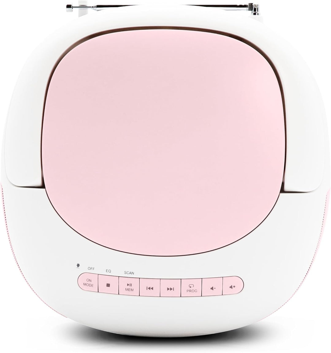 CD Player Radio Eden Bluetooth, MP3 mit USB-Anschluss, Micro-SD-Karte - Rosa - Metronic 477185