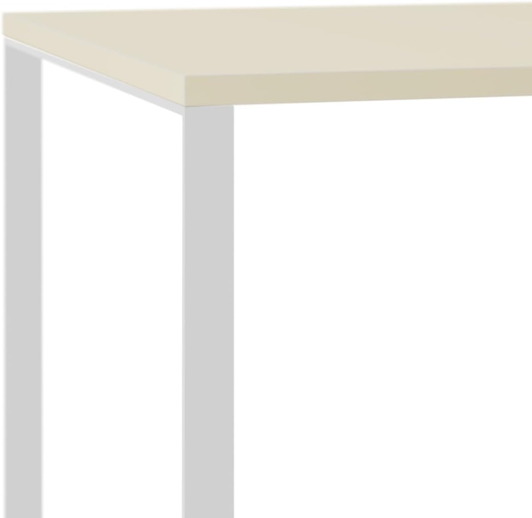 AKKE Couchtisch Wohnzimmertisch Beistelltisch Mit Metallbeinen Laminierte Platte Höhe 55cm Tisch Für