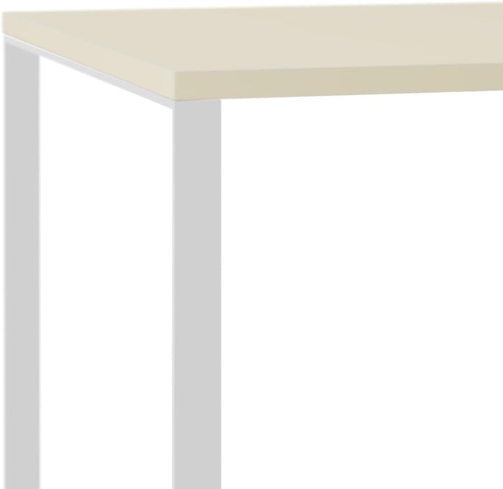 AKKE Couchtisch Wohnzimmertisch Beistelltisch Mit Metallbeinen Laminierte Platte Höhe 55cm Tisch Für