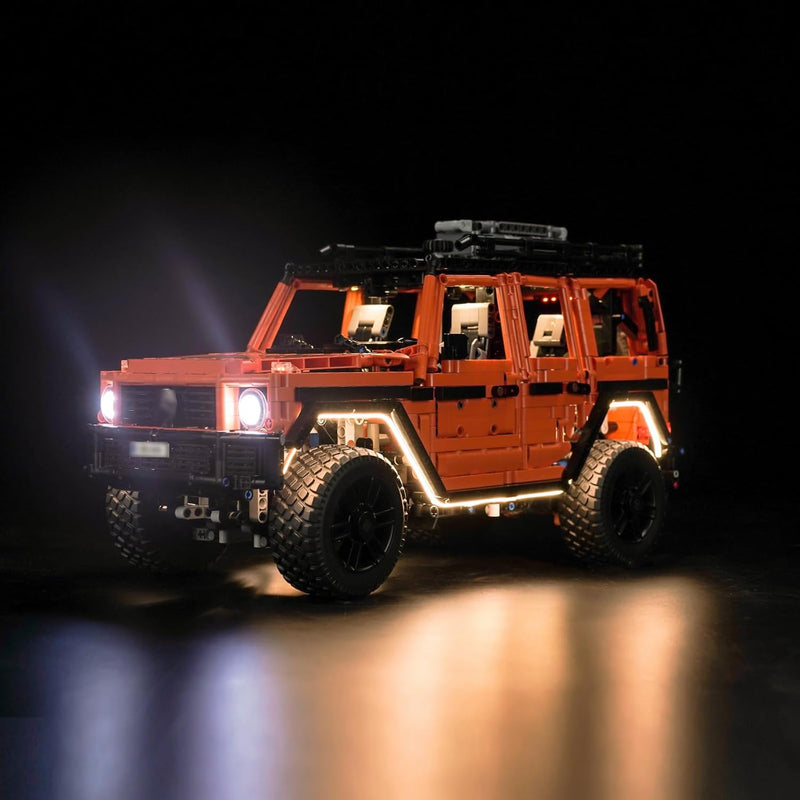 Led Licht Set Kompatibel mit Lego Technic Mercedes-Benz G 500 Professional Line (Kein Modell), Dekor