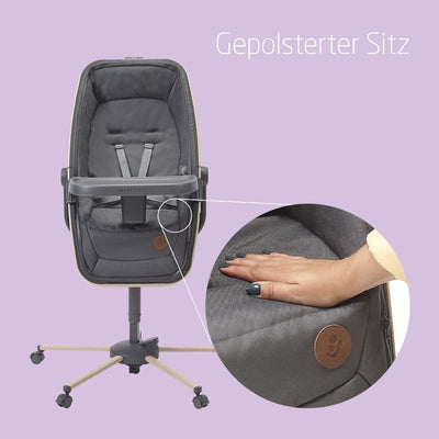 Maxi-Cosi Alba Essensset, Essensset für Alba All-in-One Stubenwagen, 100% recycelte Stoffe, 6 Monate