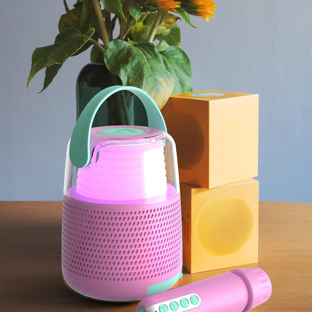 Mobility ON Board - Lautsprecher & Karaoke KS-80 - Rose Pink, Pink