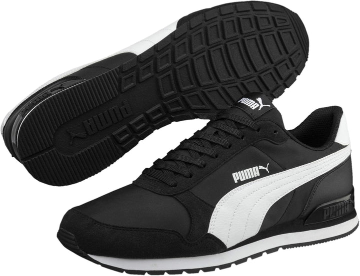 Puma St Runner V2 Nl Unisex-Erwachsene Cross-Trainer 36 EU V2 Black White, 36 EU V2 Black White