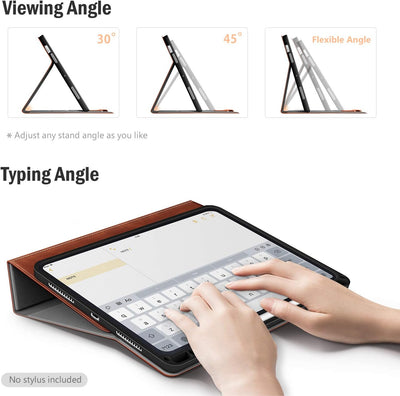 Antbox Hülle für iPad Air 5./4. Generation 2022/2020 iPad 10.9 Zoll mit Stifthalter Apple Pencil Hal