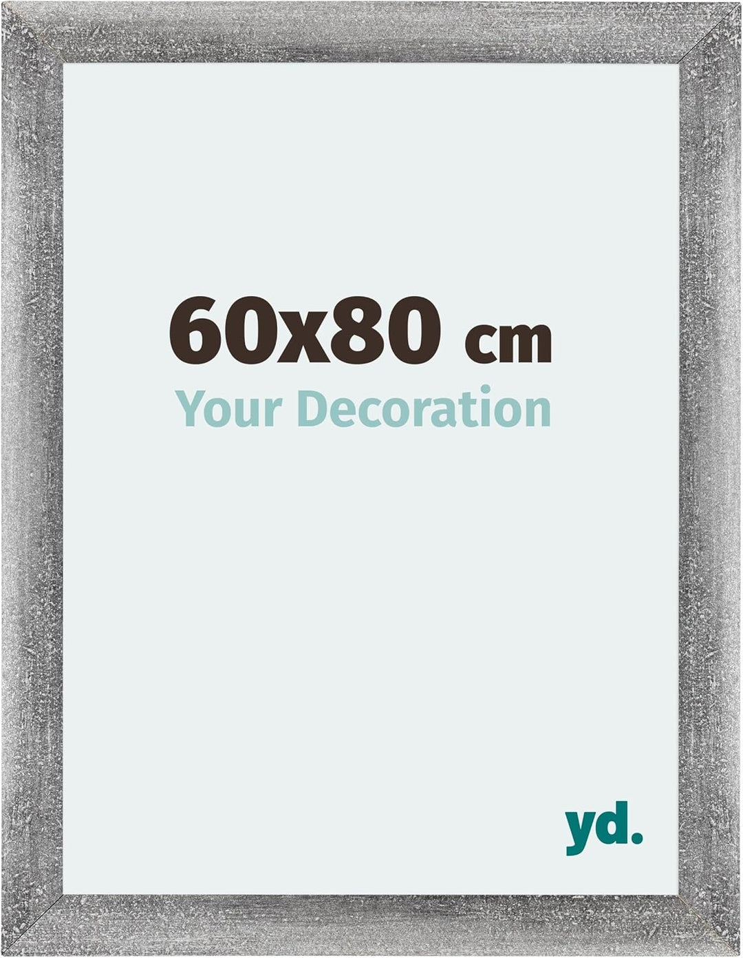 yd. Your Decoration - Bilderrahmen 60x80 cm - Bilderrahmen aus MDF mit Acrylglas - Antireflex - Ausg